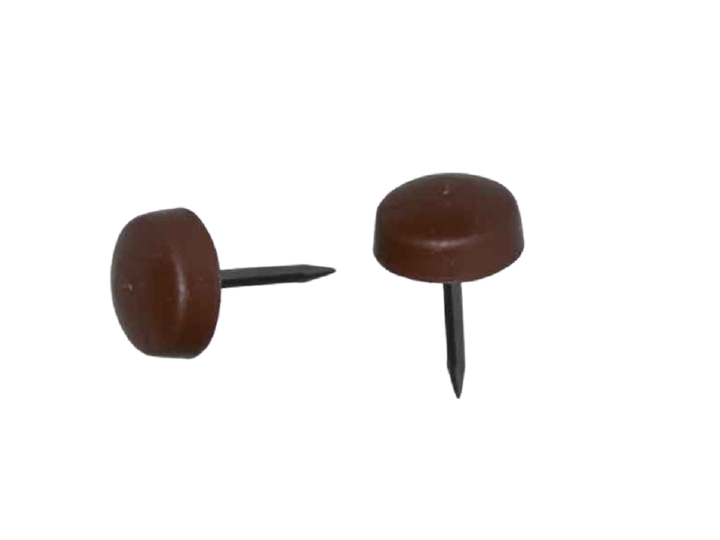 Paracolpo con Chiodo Testa mm.8 Marrone - immagine 1